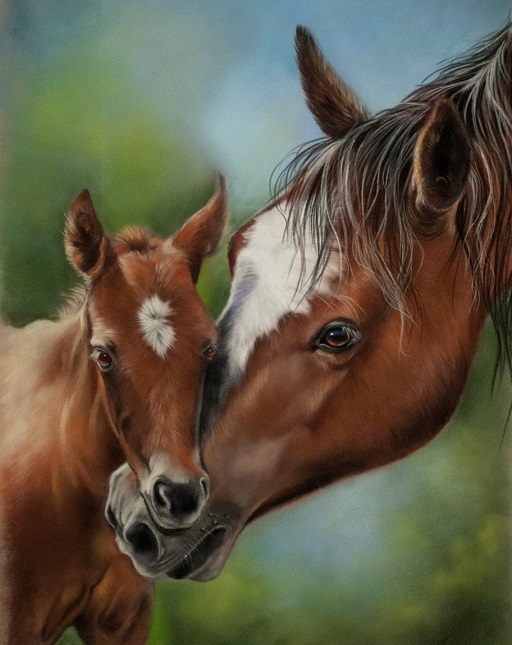Mare and- Foal